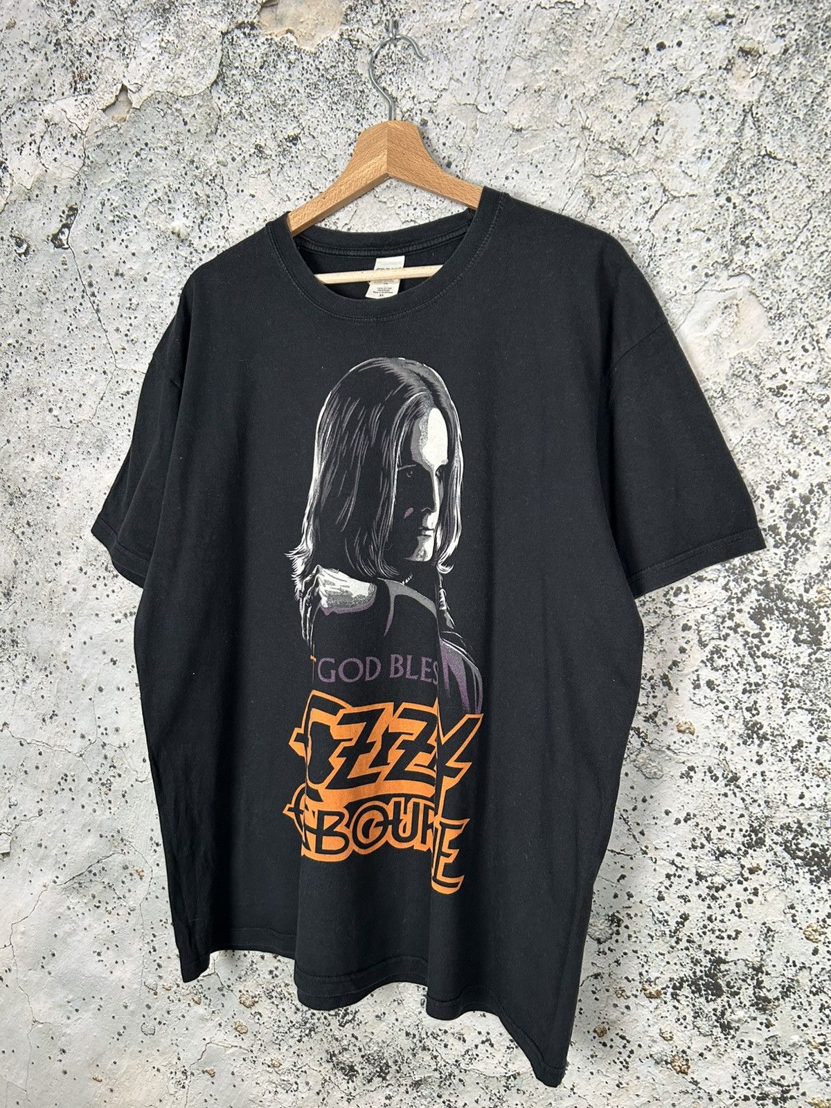 Band Tees God Bless Ozzy Osbourne 2012 Tour Tee Rock Band Metal Rare Size US XL / EU 56 / 4 - 2 Thumbnail