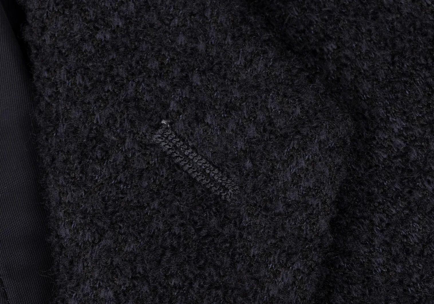 Issey Miyake Wool Blend Patch Pocket Knit Jacket in Navy, Size L Size US L / EU 52-54 / 3 - 4 Thumbnail