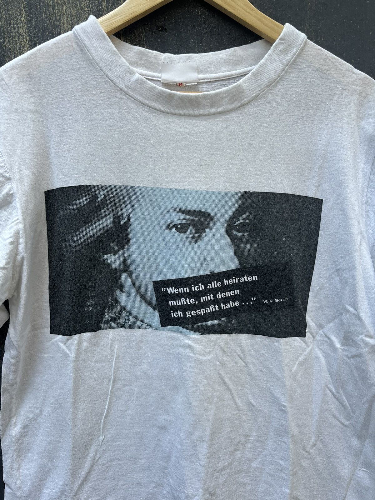 Vintage VERY RARE! Vintage 90’s Mozart Art Promo Museum Size US M / EU 48-50 / 2 - 4 Thumbnail