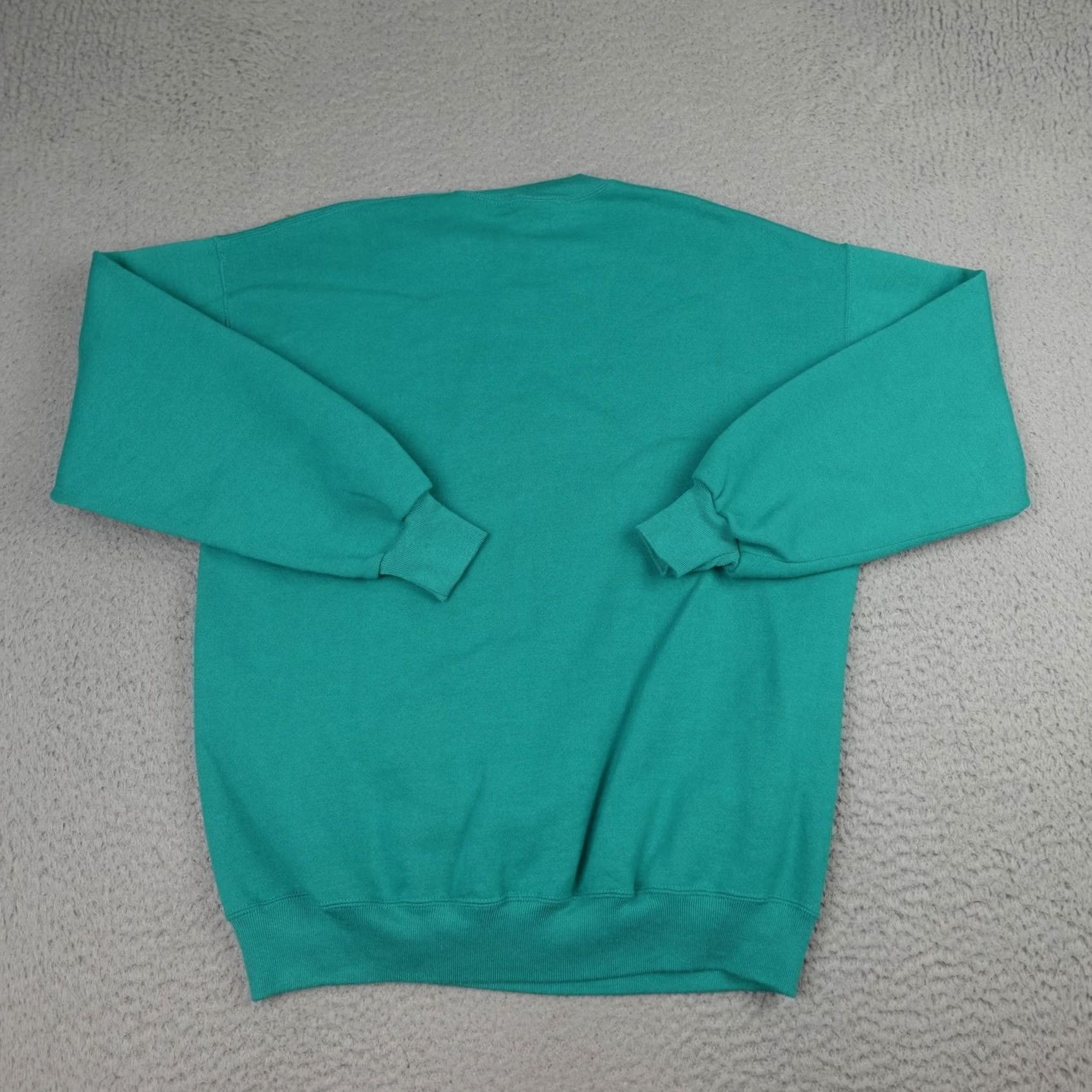 Jerzees VINTAGE Jerzees Sweatshirt Mens XL 1993 State Cross Country Championships Green 90s Cotton Polyester Fleece Graphic Print Pullover Crew Neck Ragged? Size US XL / EU 56 / 4 - 7 Thumbnail