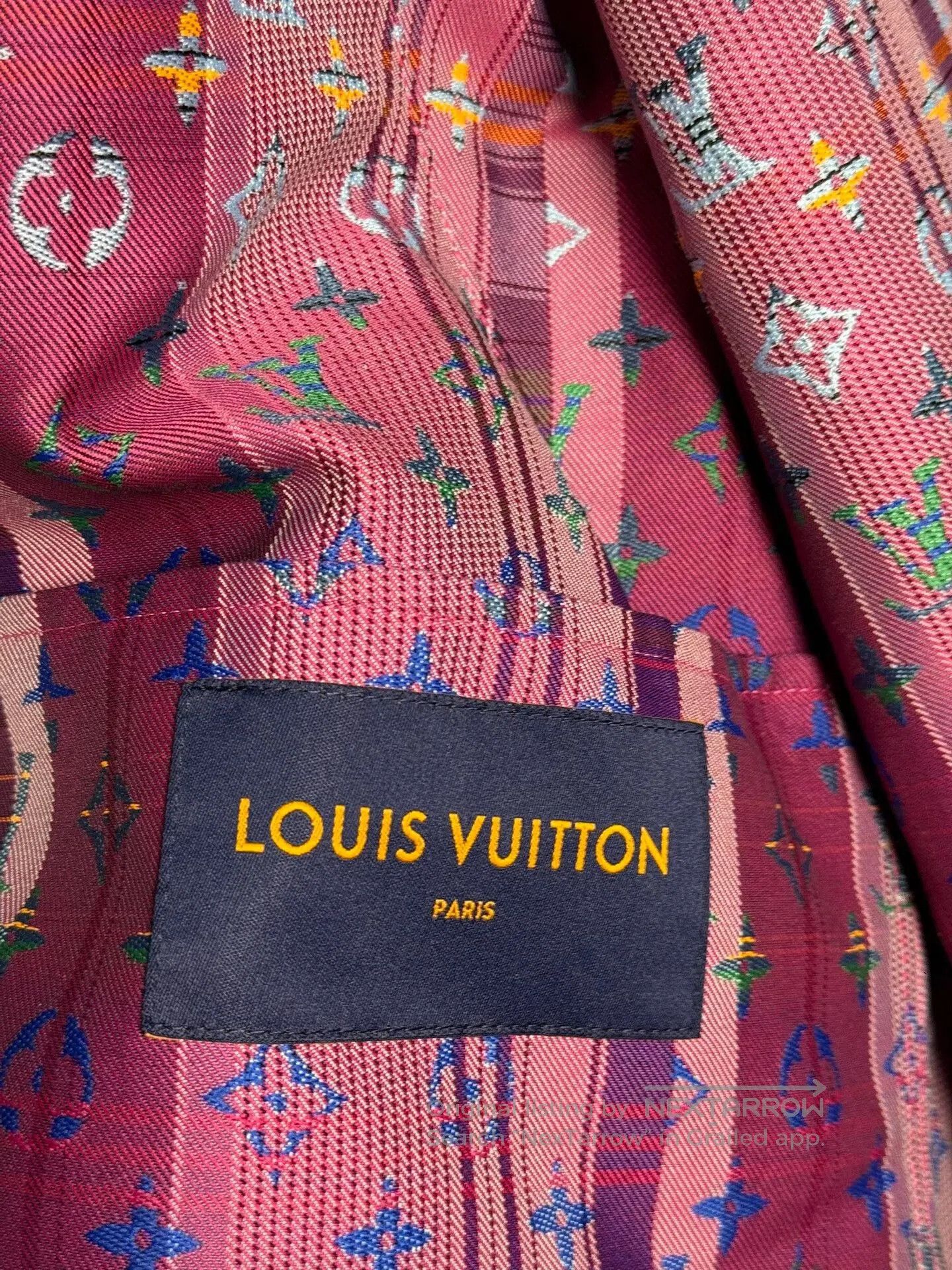 Louis Vuitton colorful checkered hooded jacket by Louis Vuitton. Size US M / EU 48-50 / 2 - 4 Thumbnail