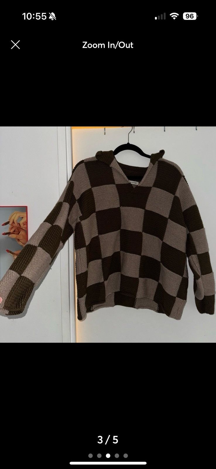 Connor McKnight Connor McKnight Tile Knit Merino Wool Rugby Sweater Size US L / EU 52-54 / 3 - 1 Thumbnail