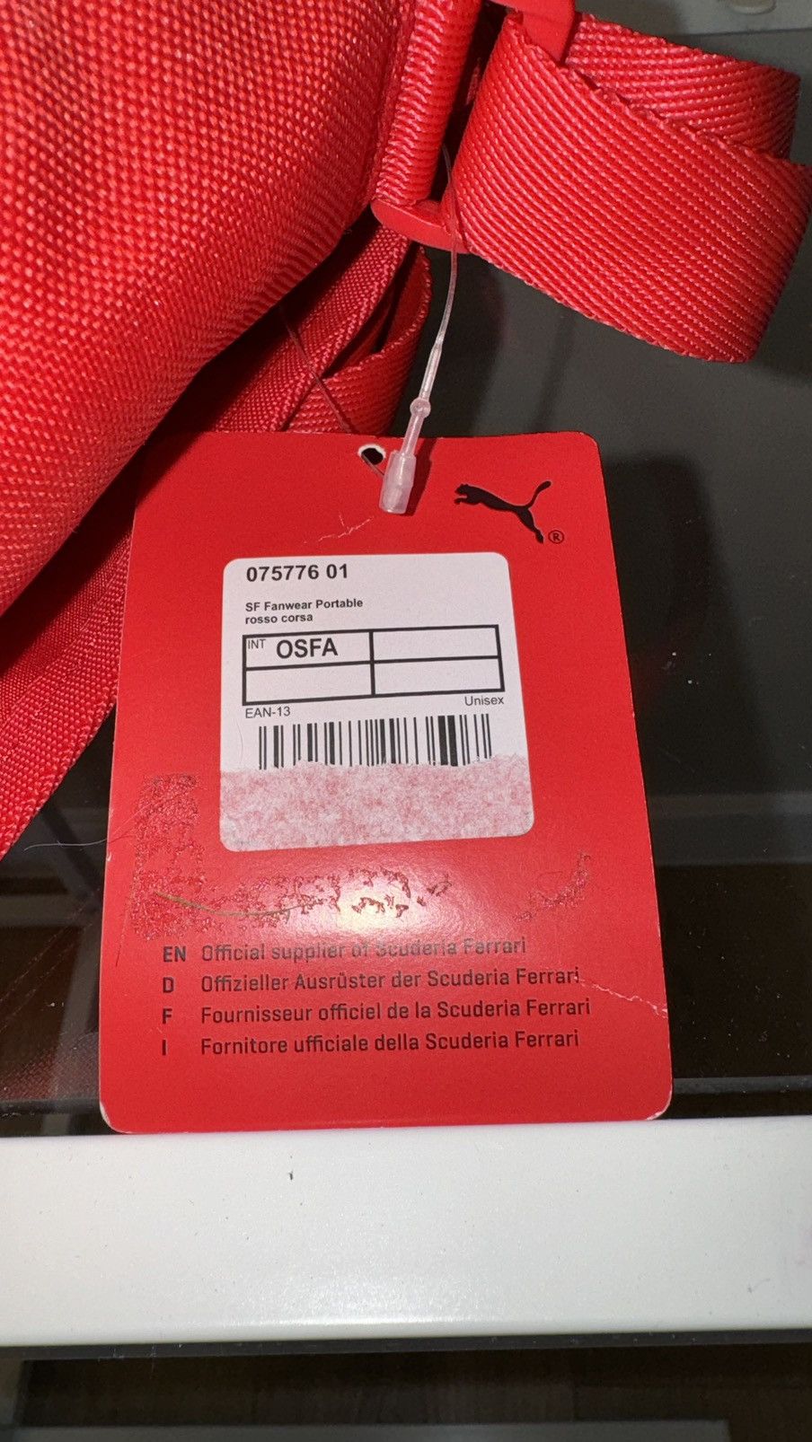 Ferrari × Puma Puma Ferrari crossbody bag vintage moto monstro travis Size ONE SIZE - 7 Thumbnail