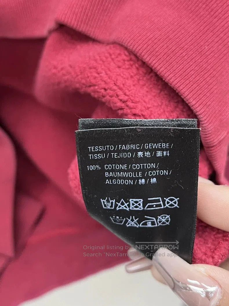 Balenciaga Balenciaga Chest Logo Red Sweatshirt . Size US M / EU 48-50 / 2 - 4 Thumbnail