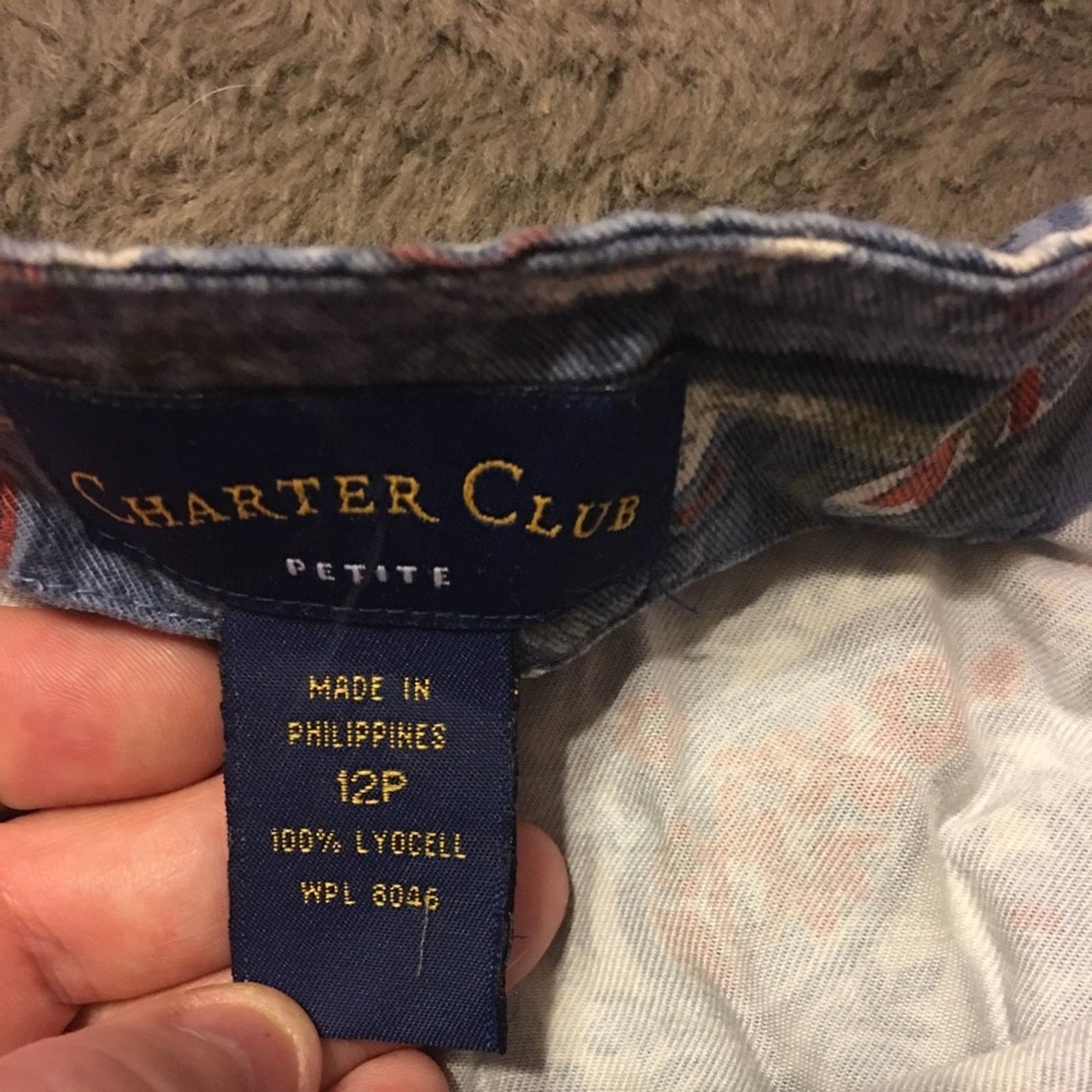 Other Charter Club paisley print wrap skirt NWT 12P Size 34" / US 12 / IT 48 - 8 Thumbnail