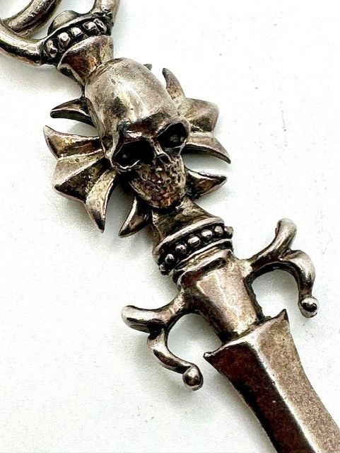 King Baby Studio KING BABY STUDIO Huge Baby Skull Cross Dagger Size ONE SIZE - 2 Thumbnail