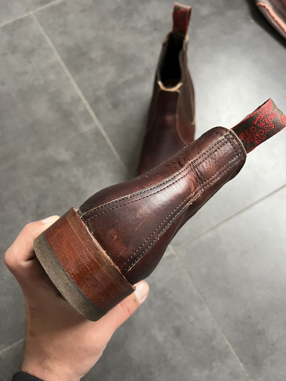 Red Wing Red Wings Chelsea Boots Amber Harness Made in USA Size US 8 / EU 41 - 6 Thumbnail