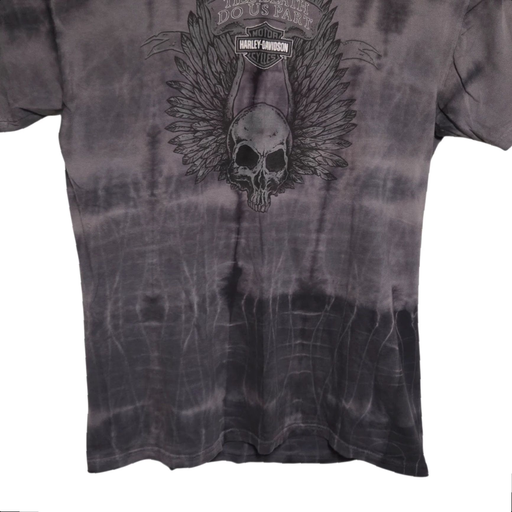 Harley Davidson Harley-Davidson T-Shirt Men Regular Size L Gray Tie Dye 2000-2009 Motorcycle Biker Shirt Size US L / EU 52-54 / 3 - 3 Thumbnail