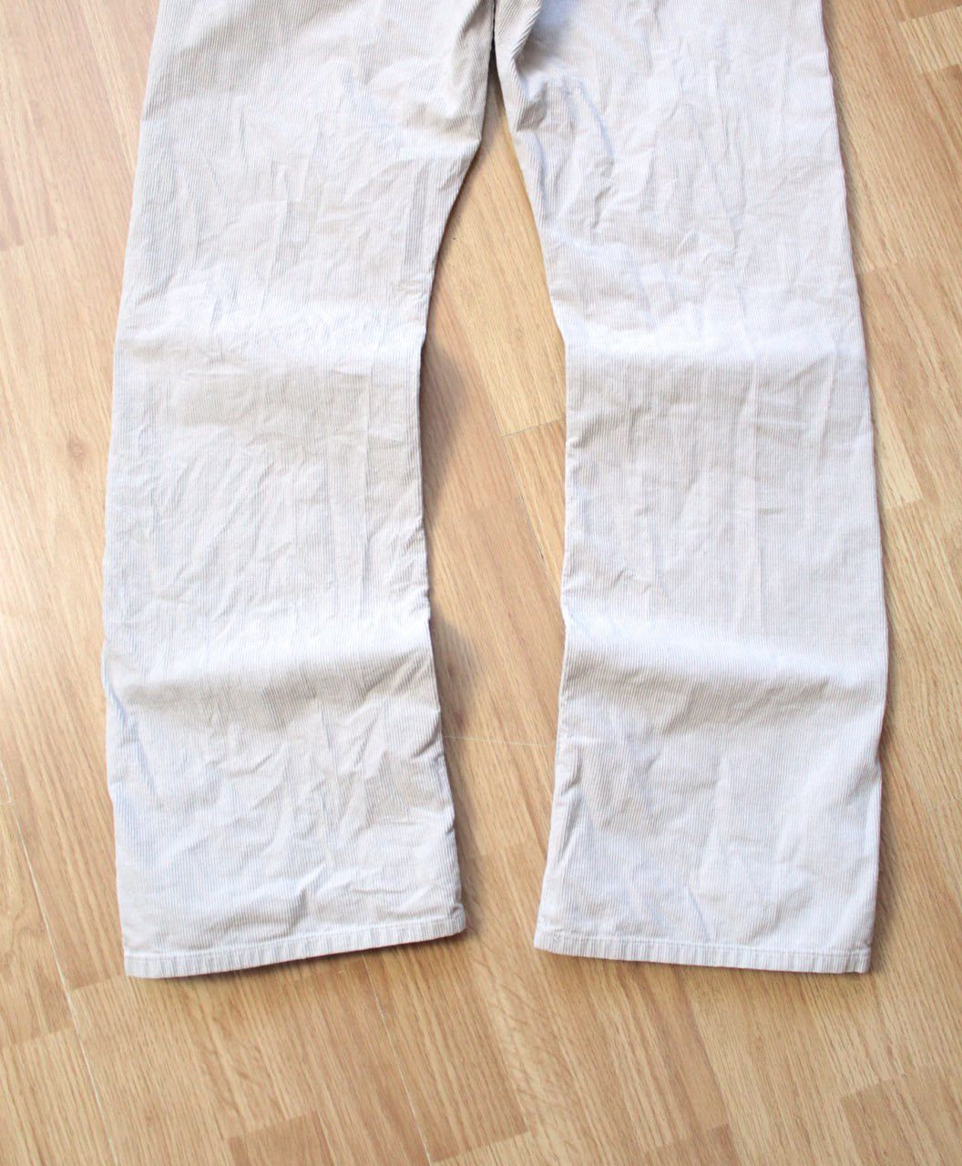 Levi's 🔥 Y2K Vintage Levi’s 507 Cream Bootcut Corduroy Pants 32x32 Size US 32 / EU 48 - 5 Thumbnail