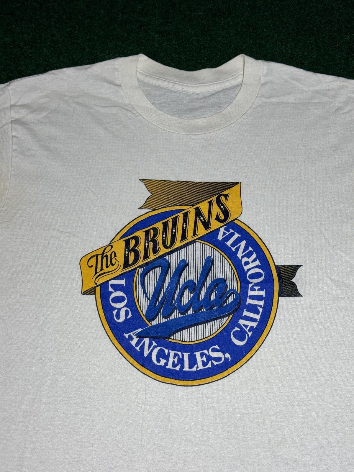 Nike × Vintage Vintage UCLA Bruins RARE Nike 70s Retro Collegiate T Shirt Size US M / EU 48-50 / 2 - 2 Thumbnail