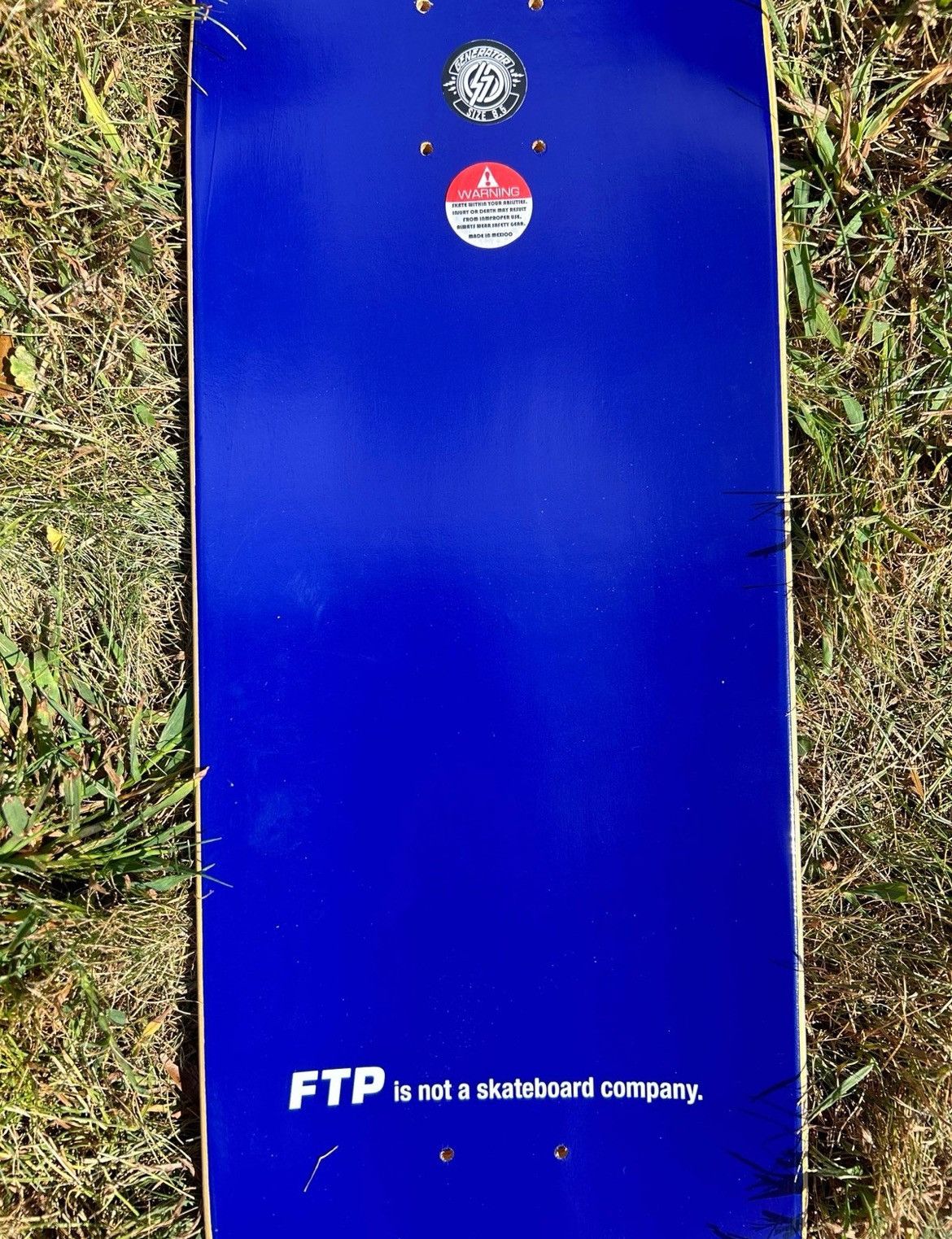 Fuck The Population FTP Bear Skateboard Deck - 8.5 Size ONE SIZE - 7 Thumbnail
