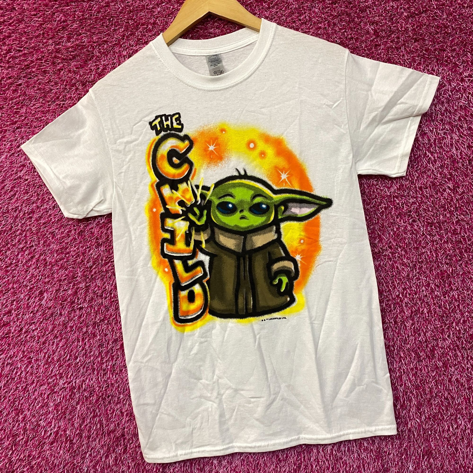 Star Wars Star Wars Series The Mandalorian The Child Grogu Art T-Shirt Size US S / EU 44-46 / 1 - 3 Thumbnail
