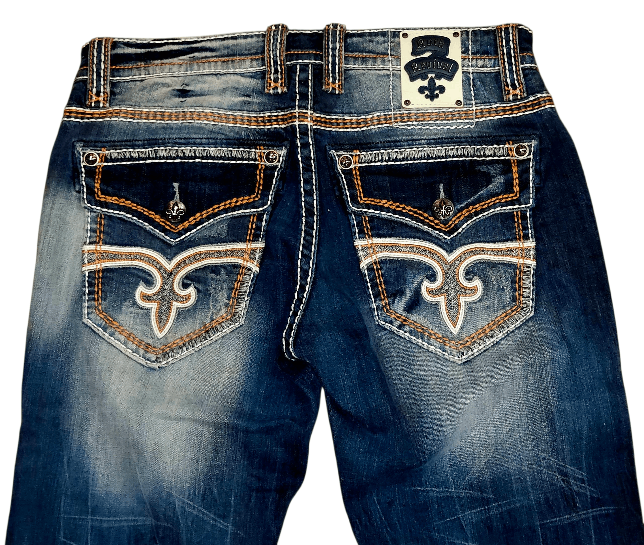 Rock Revival Rock Revival straight-cut Jeans denim "Marlin" Size US 36 / EU 52 - 10 Thumbnail