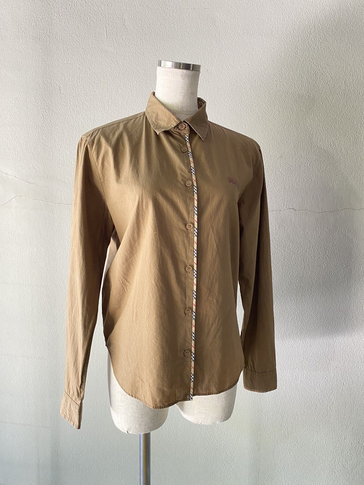Burberry Burberry brown shirt Size S / US 4 / IT 40 - 1 Thumbnail
