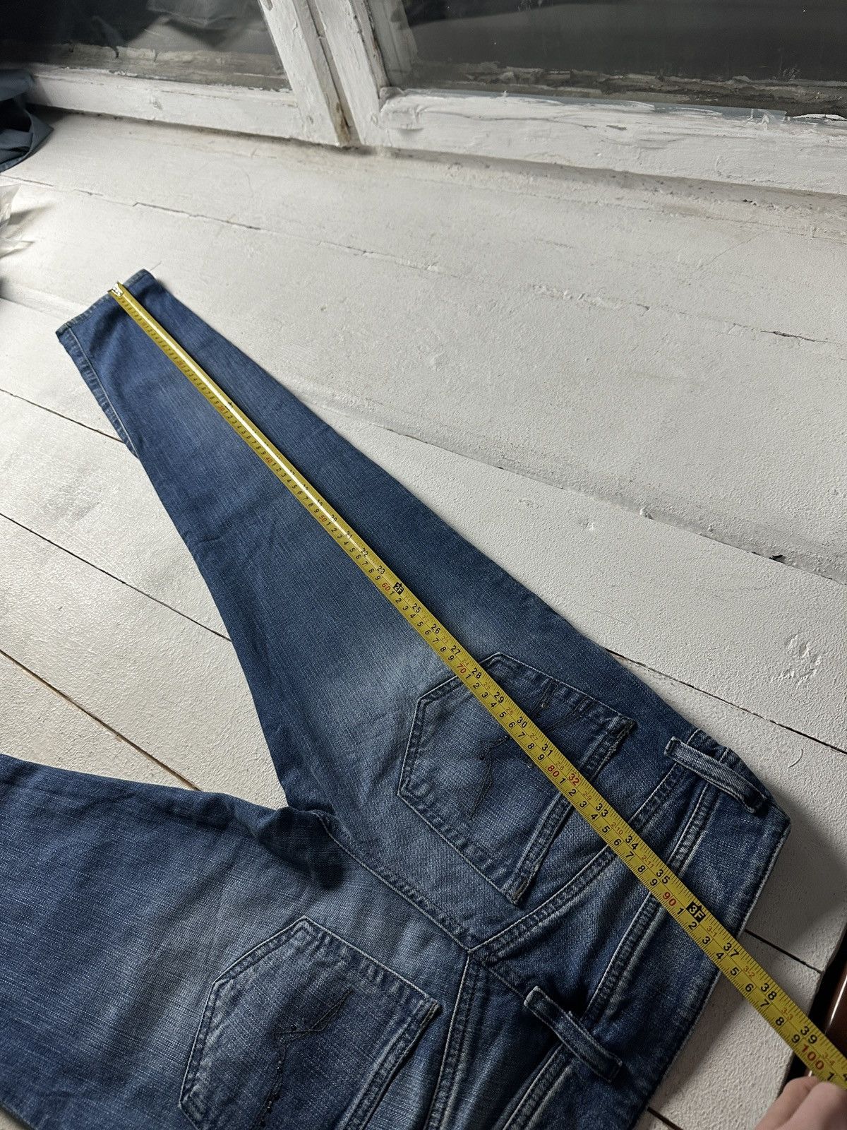 Diesel 🚨Gothic Diesel Regular Slim relax Flared Jeans Womens Size 28" / US 6 / IT 42 - 11 Thumbnail