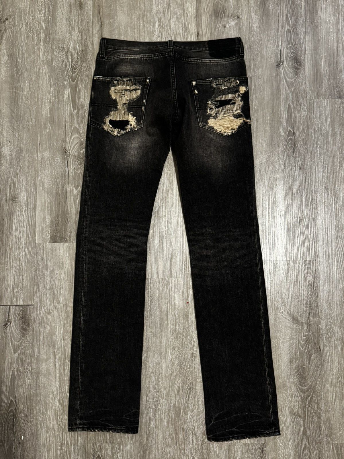 Undercover Undercover AW05 Skull Denim Size 29" - 5 Thumbnail