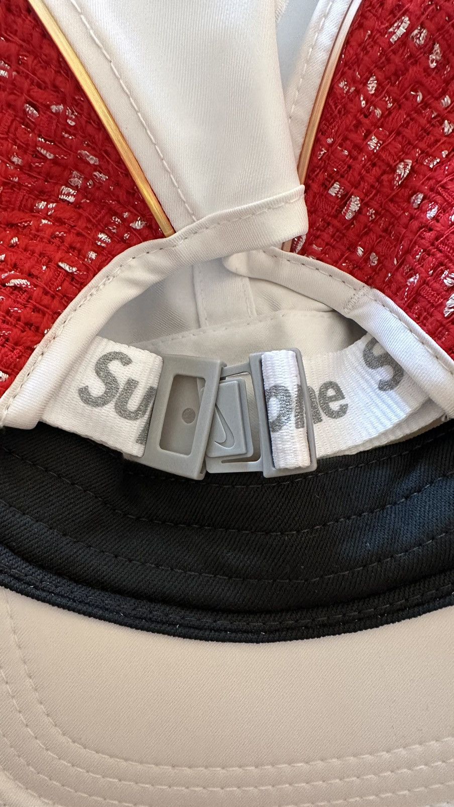 Nike × Supreme Supreme Nike Boucle Running Hat Size ONE SIZE - 6 Thumbnail