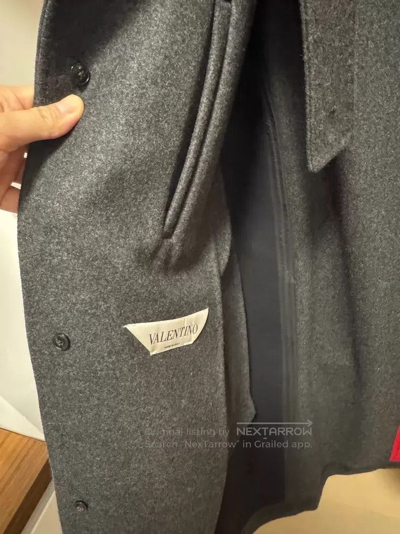 Valentino Valentino Gray wool coat Size S / US 4 / IT 40 - 2 Thumbnail