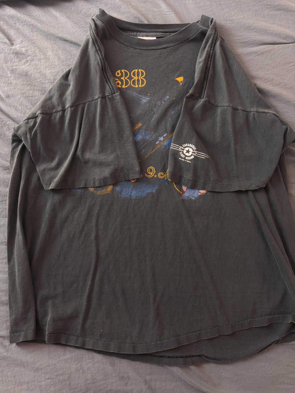 Other vintage 90s P-38 military plane shirt Size US XL / EU 56 / 4 - 2 Thumbnail