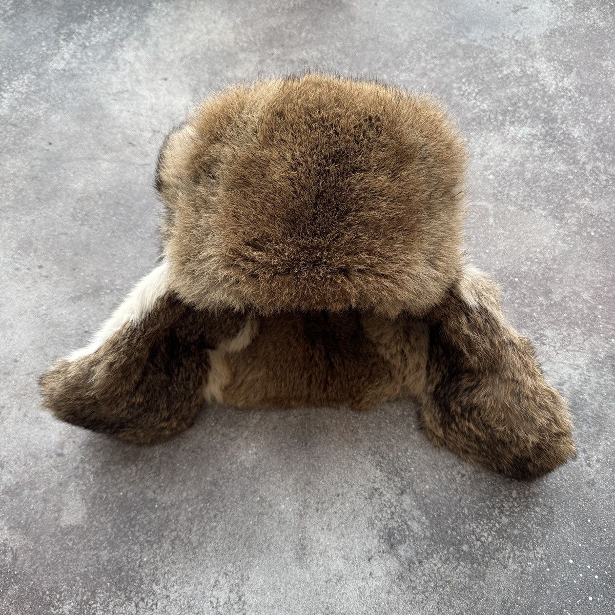 Hysteric Glamour Vintage Real Rabbit Fur Y2K Retro Ushanka Hat (Trapper Hat) Size ONE SIZE - 3 Thumbnail