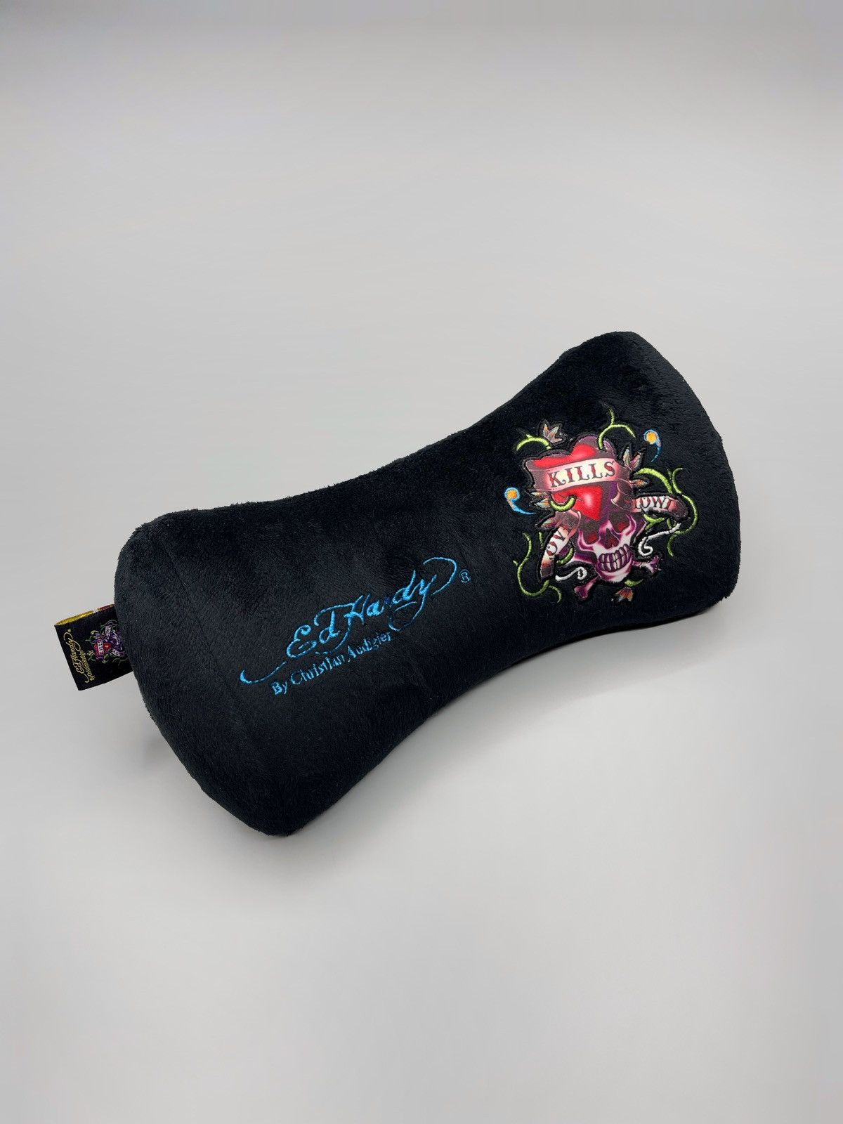 Ed Hardy × Japanese Brand Vintage Y2k Ed hardy By Christian Audigier Pillow Rare Size ONE SIZE - 1 Thumbnail