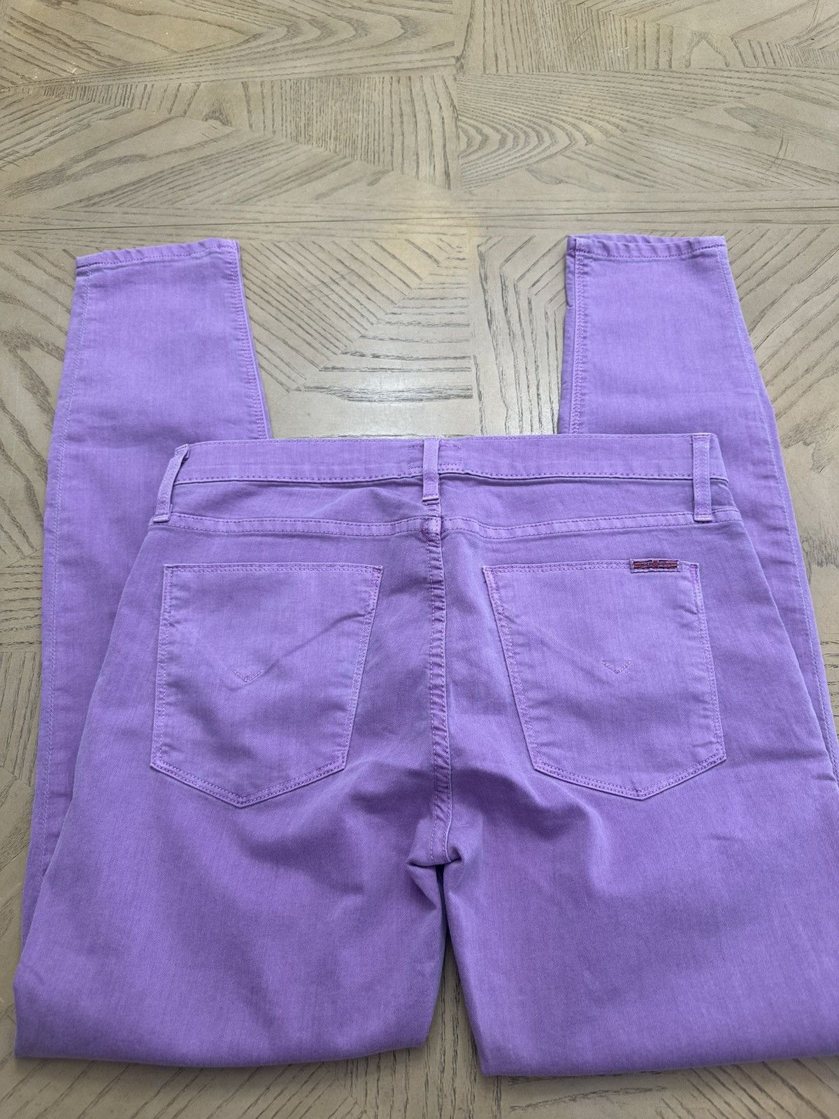 Hudson Hudson woman’s jeans purple cotton skinny Size 29" - 7 Thumbnail