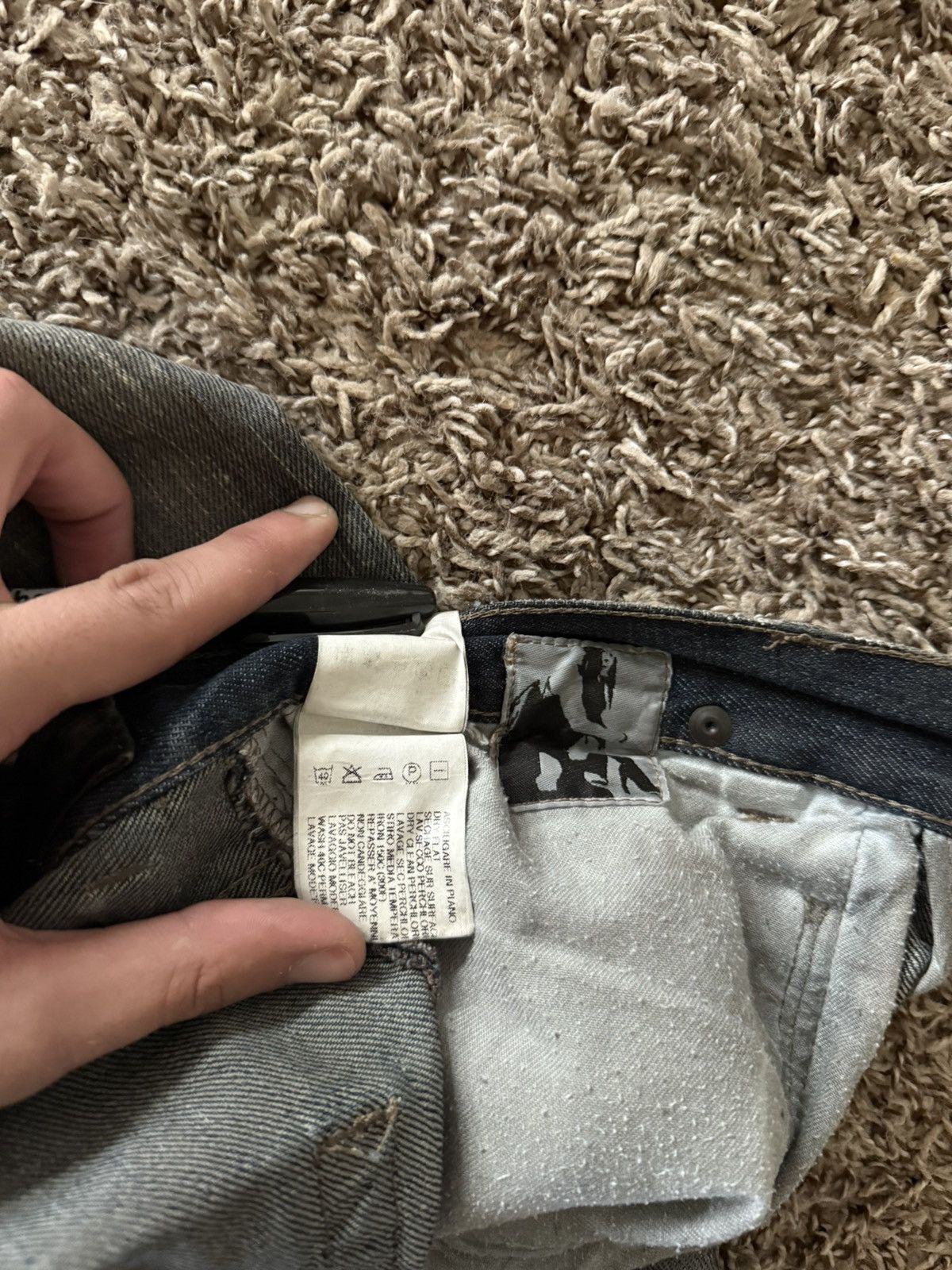 Rick Owens Drkshdw Rick owens dna dust denim Size US 30 / EU 46 - 9 Thumbnail