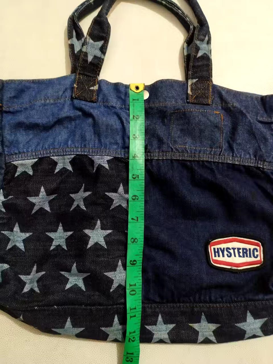 Hysteric Glamour × Japanese Brand HYSTERIC GLAMOUR PATCHWORK TOTE BAG Size ONE SIZE - 9 Thumbnail