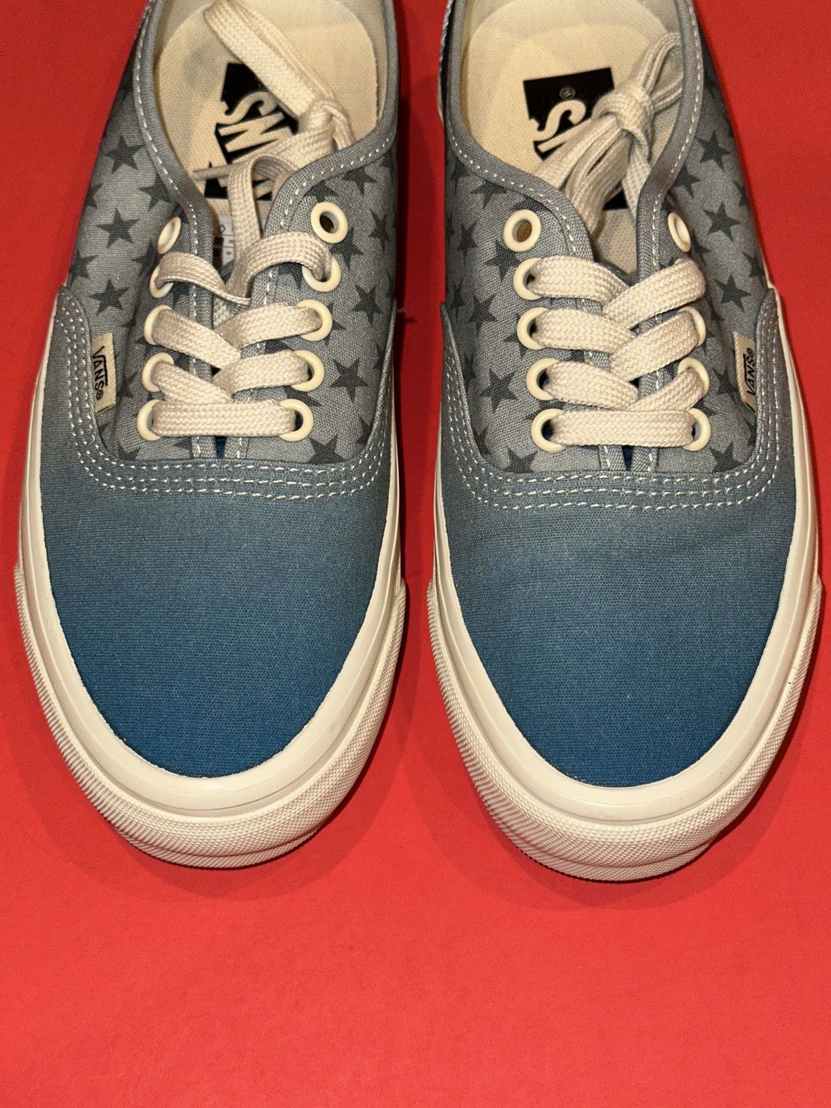 Vans Vans Authentic 44 LX Echoes Men 6.5 Women 8 Grey Blue Stars Size US 6.5 / EU 39-40 - 2 Thumbnail