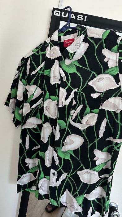 Supreme Supreme Lily rayon shirt | Grailed