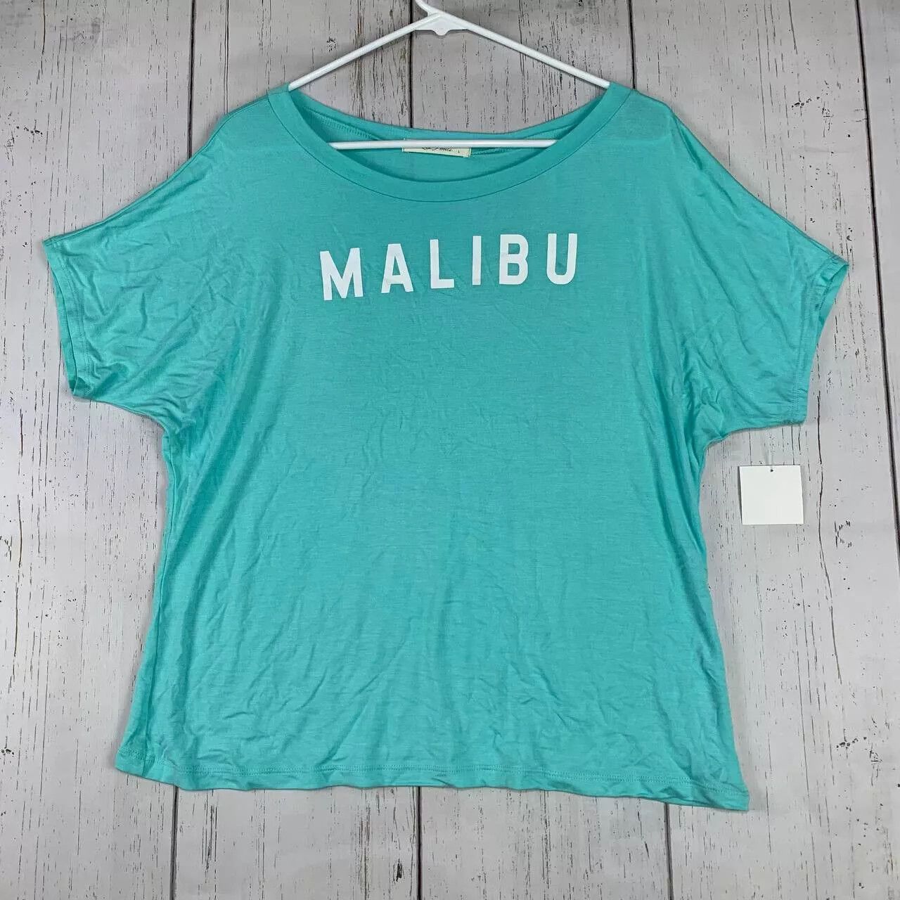 Other Malibu California T Shirt Top Surf Les Amis Large New Women Size L / US 10 / IT 46 - 1 Thumbnail