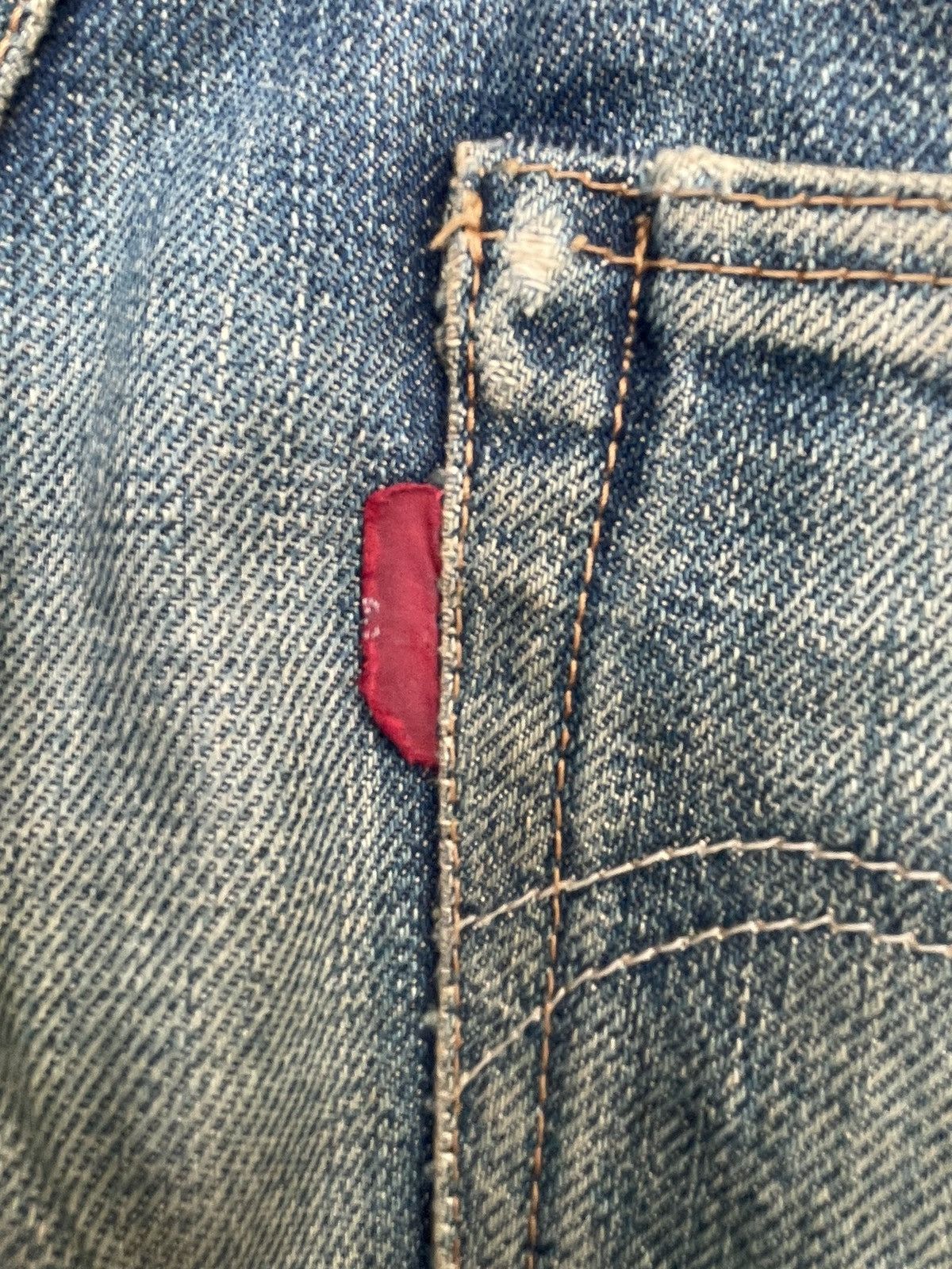 Octopus × Vintage Vintage Octopus Army Selvedge Distresed Denim Size US 30 / EU 46 - 16 Thumbnail