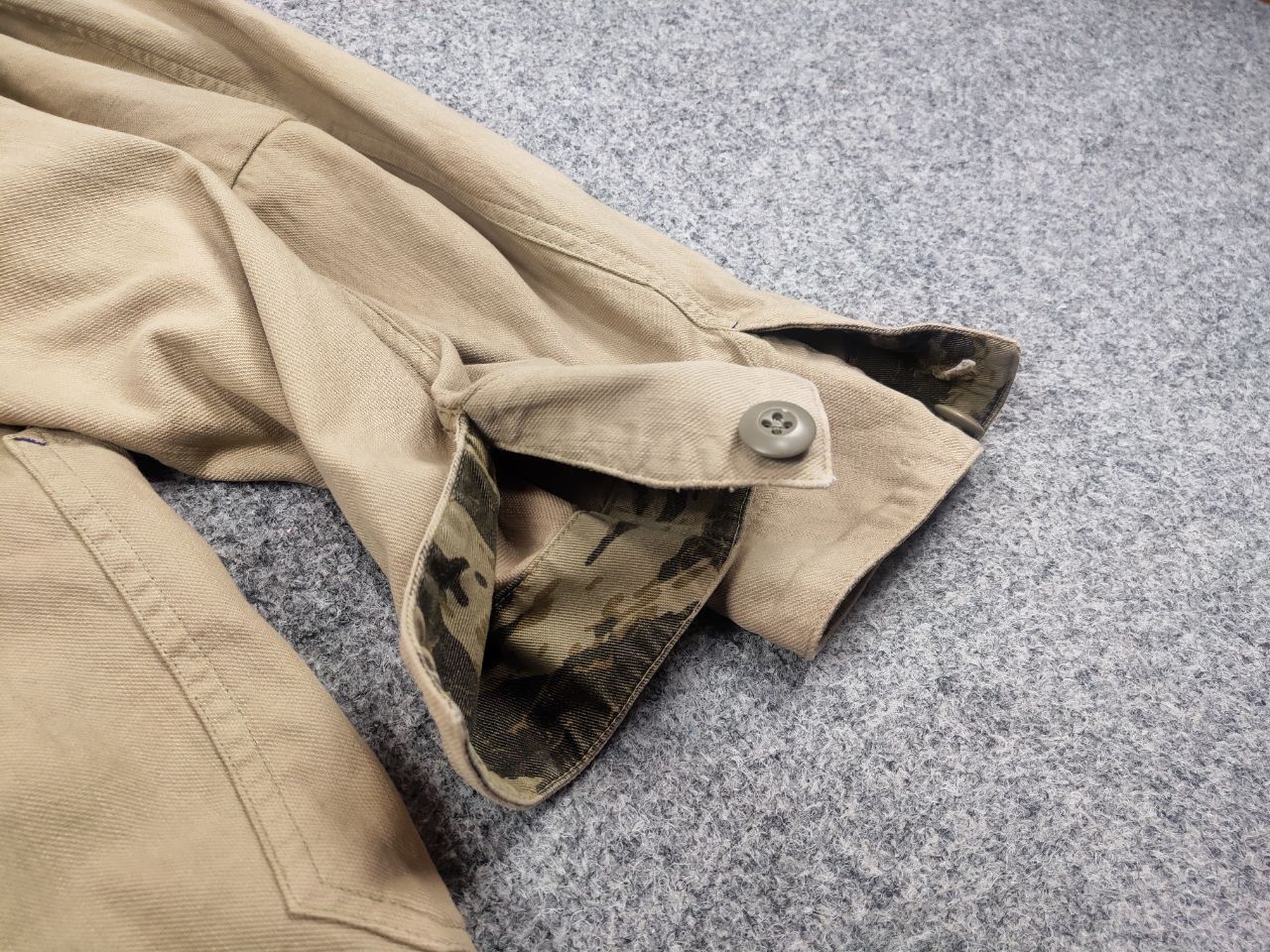 Japanese Brand Vintage Boston Nine Japan Canvas Tactical Work beige Jacket Size US L / EU 52-54 / 3 - 15 Thumbnail