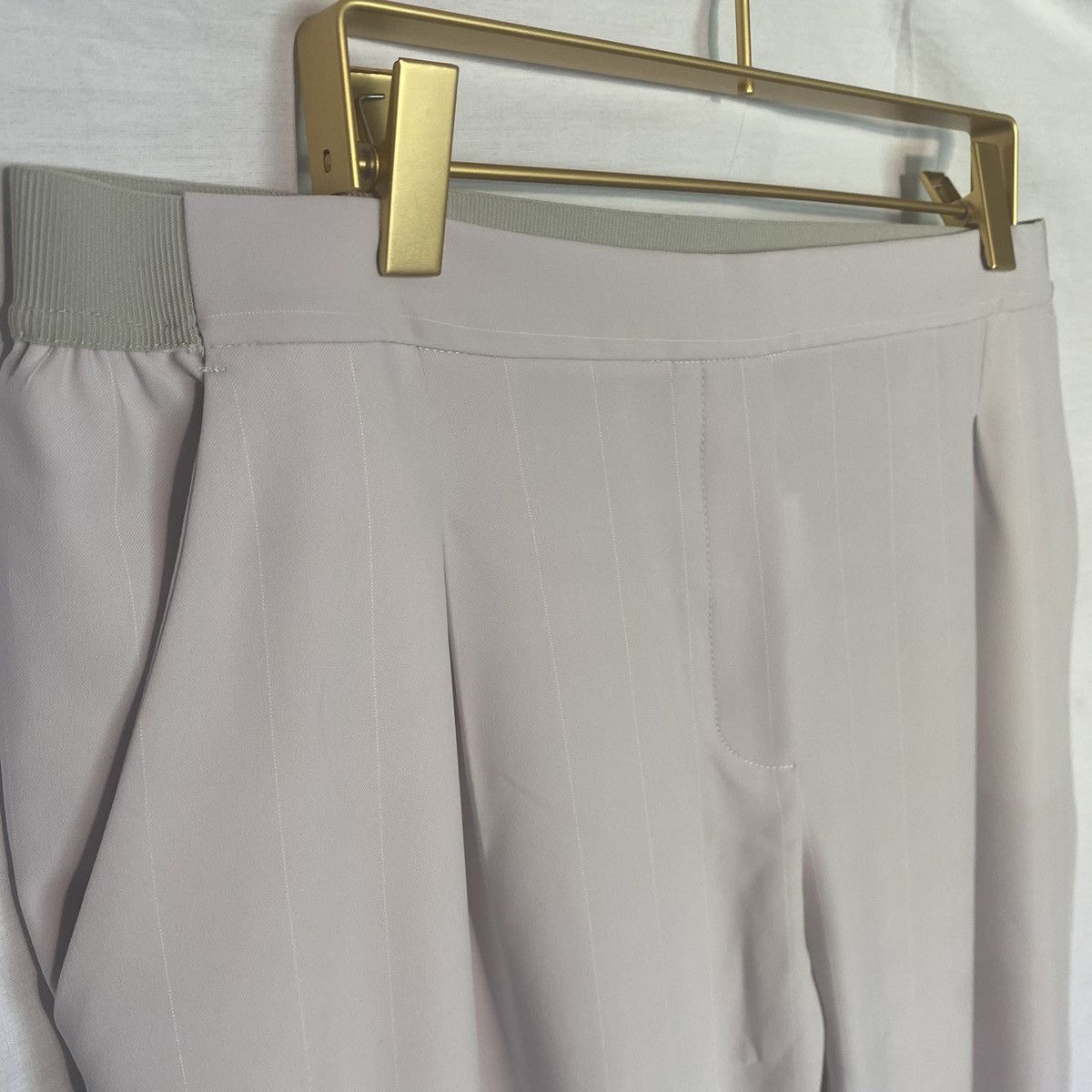 Other Diana Gallesi Light Lavender Pants size 12 NWT MSRP ~$250+ Size 30" / US 8 / IT 44 - 3 Thumbnail