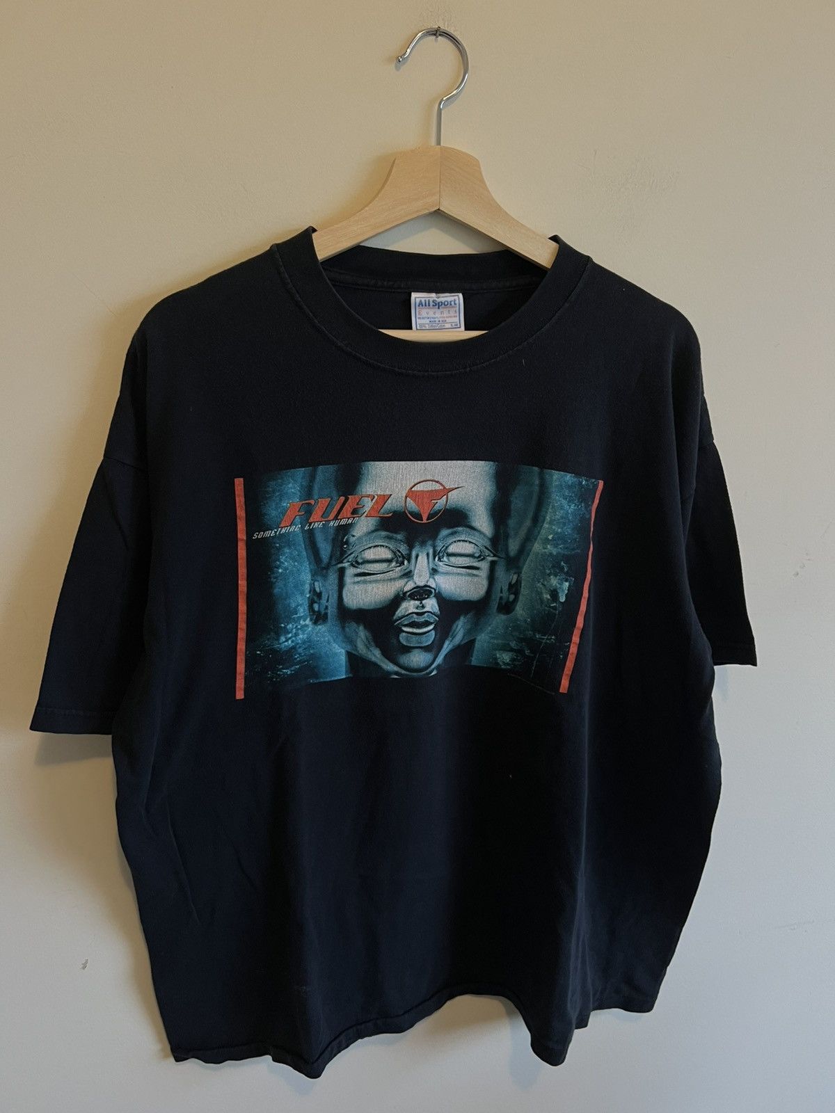 Vintage 2000 Fuel Something Like Human Band Tour T-shirt