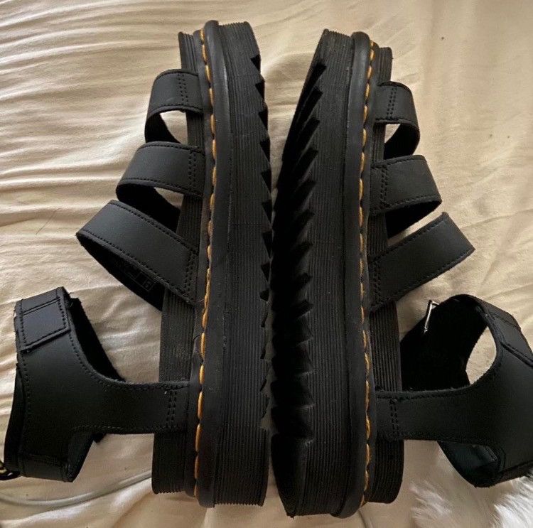 Dr. Martens Dr. Marten Blaire Platform Sandals Size US 8 / IT 38 - 2 Thumbnail