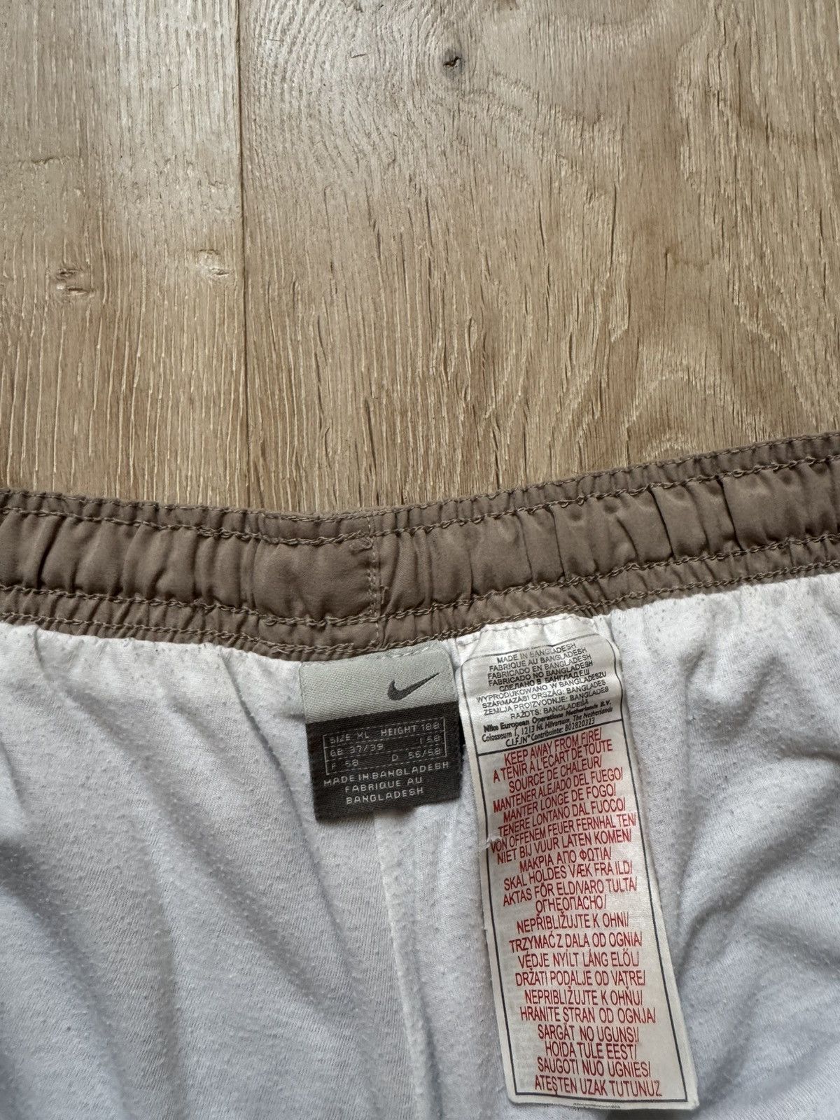 Nike × Vintage Vintage 00s Nike Trackpants Parachute Adjustable 🏃 Size US 40 / EU 56 - 4 Thumbnail