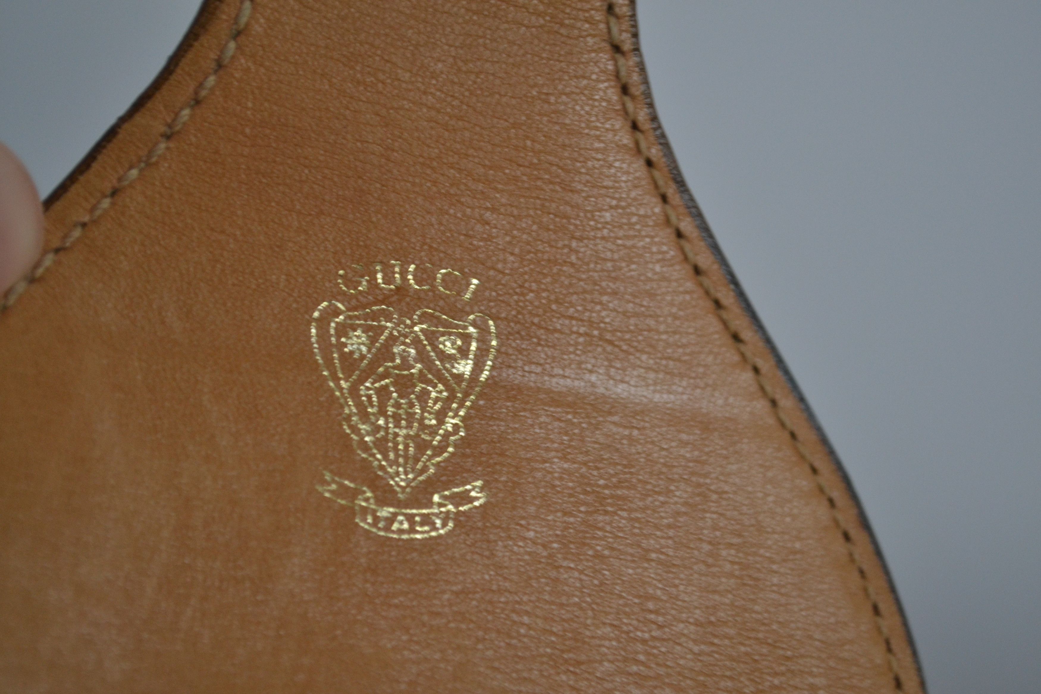 Gucci GUCCI Luggage Bag Monogram GG Logo Suitcase Brown Leather Size ONE SIZE - 6 Thumbnail
