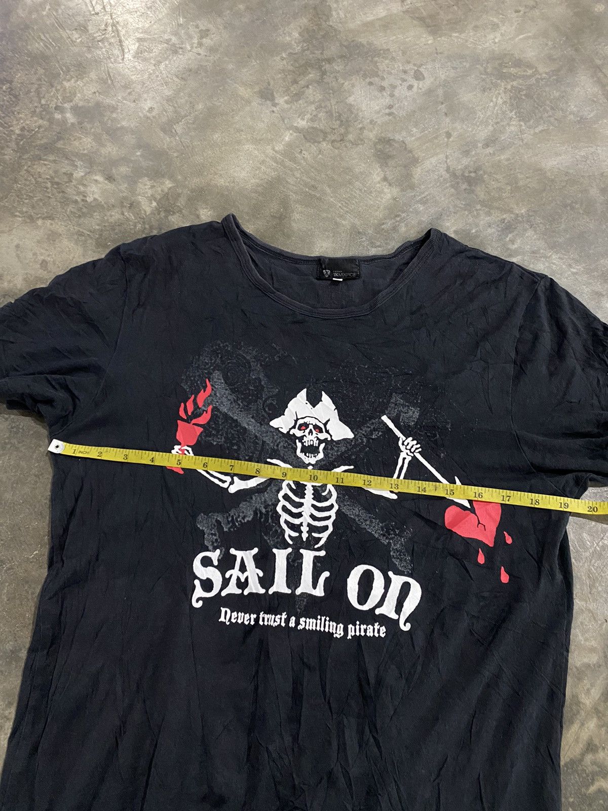 Hysteric Glamour × If Six Was Nine × Japanese Brand TKmixpice skull punk ifsixwasnine tshirt Size US L / EU 52-54 / 3 - 9 Thumbnail