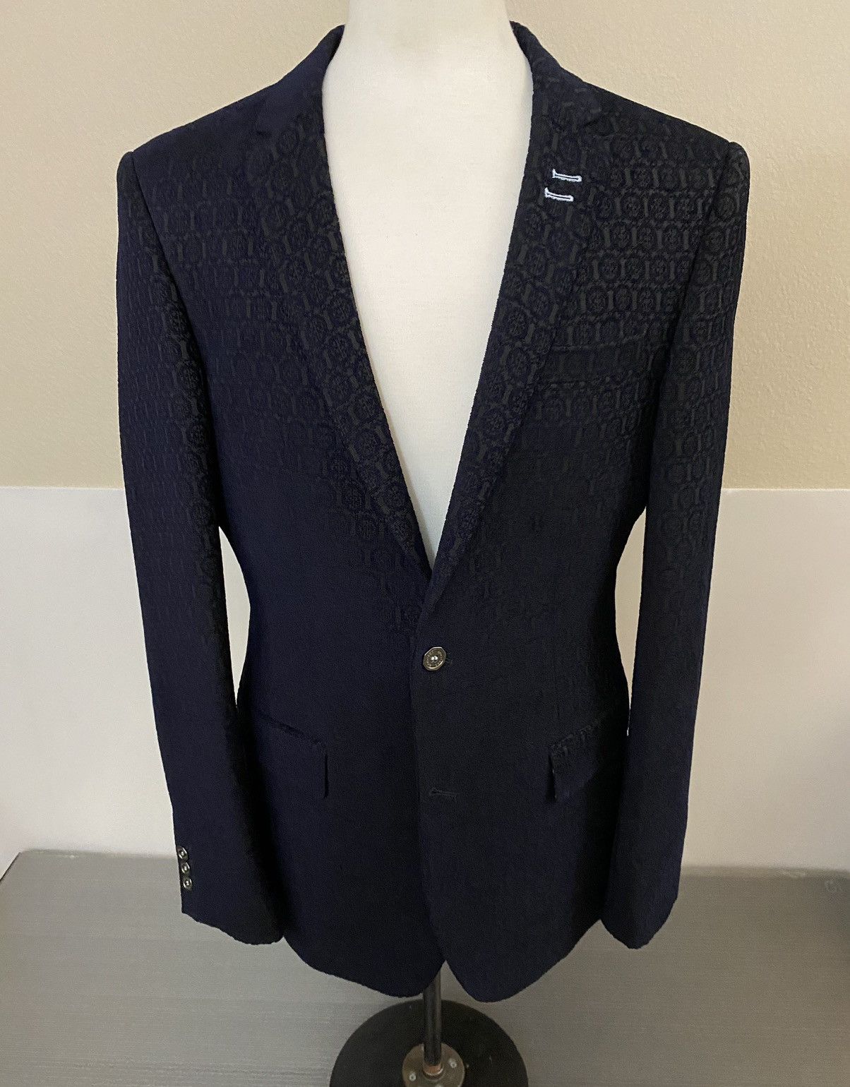 Bogosse Bogosse navy and black Franky Jacket 83 Limited Edition 52 Size 42R - 1 Thumbnail