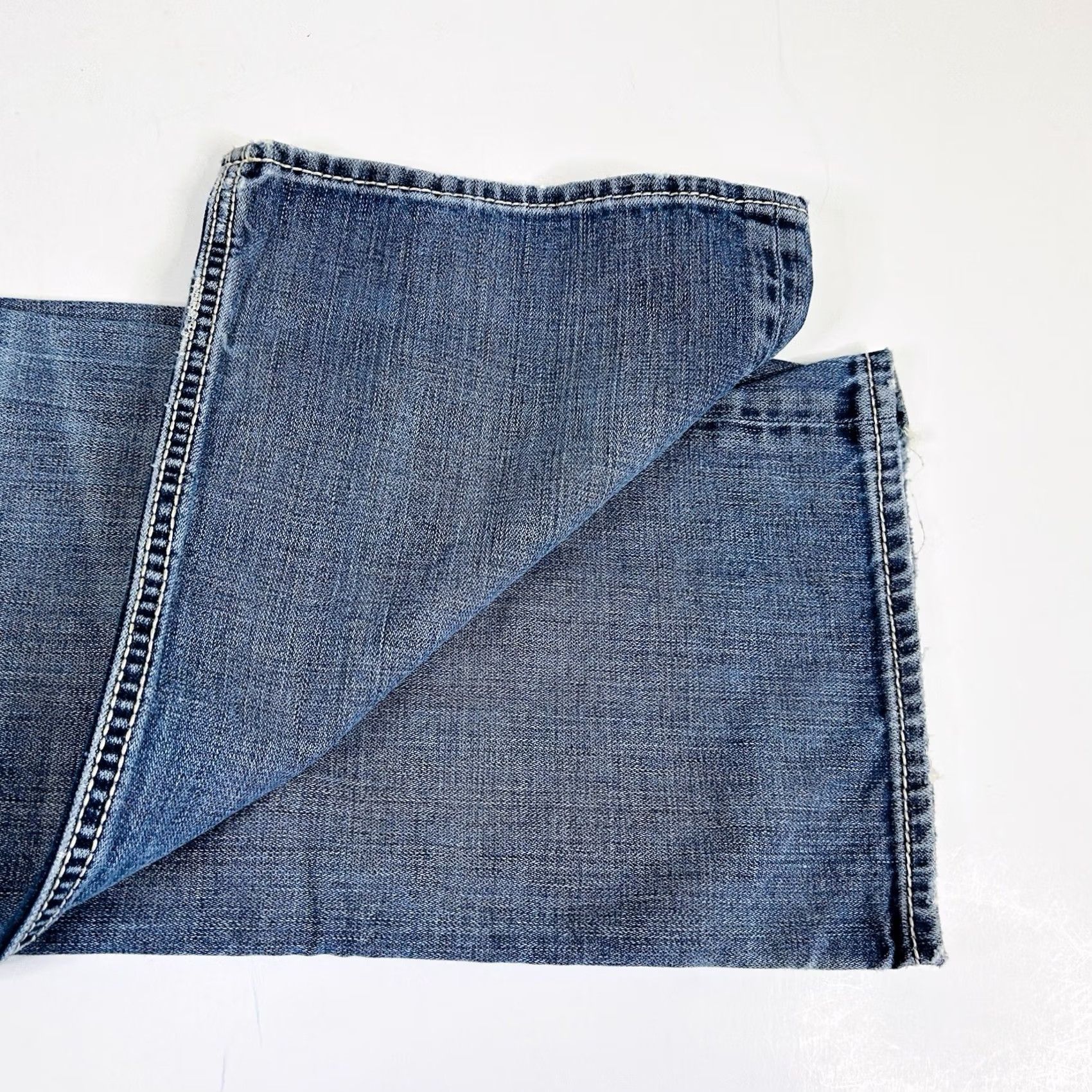 BKE BKE Denim Jake 30R Straight Leg Jeans 100% Cotton Blue Distressed Mens Regular Size 30 Inseam 31 in Size US 30 / EU 46 - 7 Thumbnail