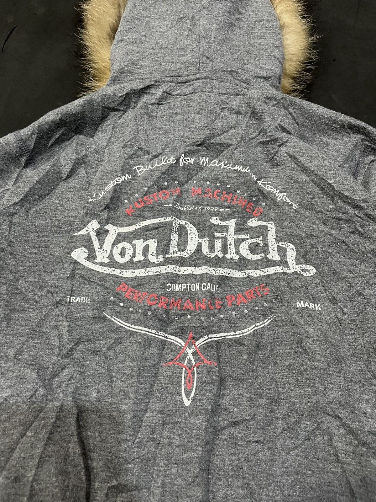 If Six Was Nine 💸BINDINGOFFER💸Von Dutch fur hoodie ifsixwasnine Lgb styled Size US S / EU 44-46 / 1 - 8 Thumbnail