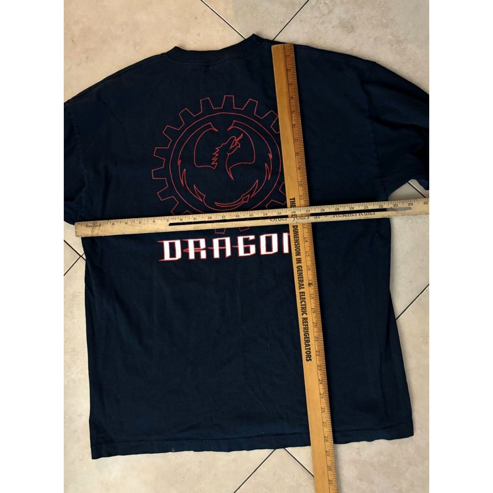 Vintage VINTAGE Dragon Alliance Blue Graphic Crew Long Sleeve T-Shirt Mens XL 1726 Size US XL / EU 56 / 4 - 6 Thumbnail