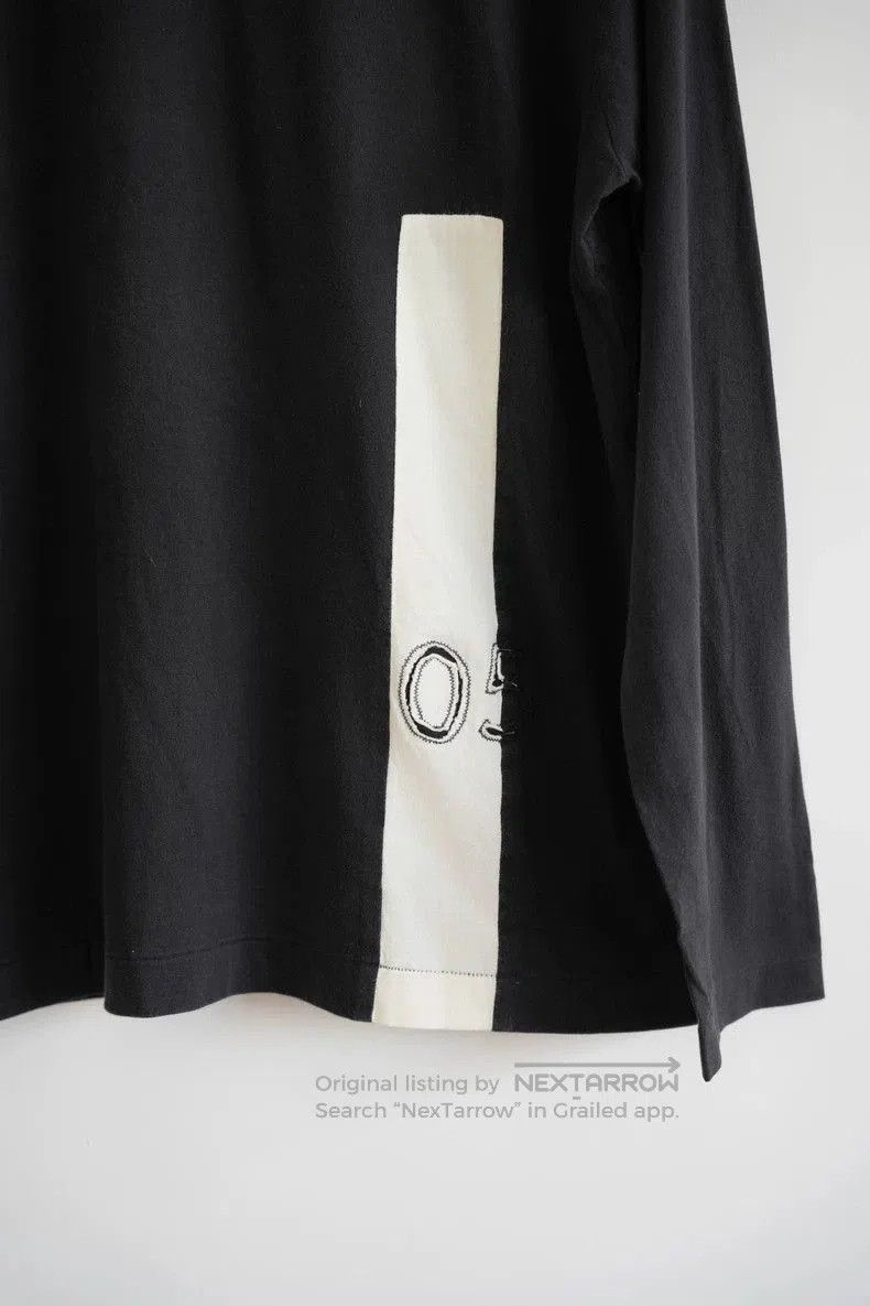 Yohji Yamamoto Yohji Yamamoto 03ss Number Patch Long Sleeve T-shirt Size US M / EU 48-50 / 2 - 4 Thumbnail