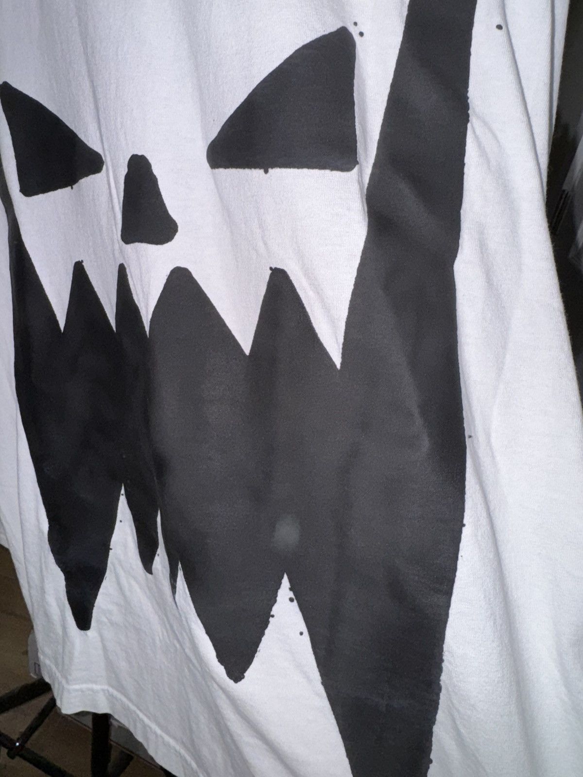 Asspizza Asspizza Puff Print Face Shirt White 2022 Size US M / EU 48-50 / 2 - 5 Thumbnail