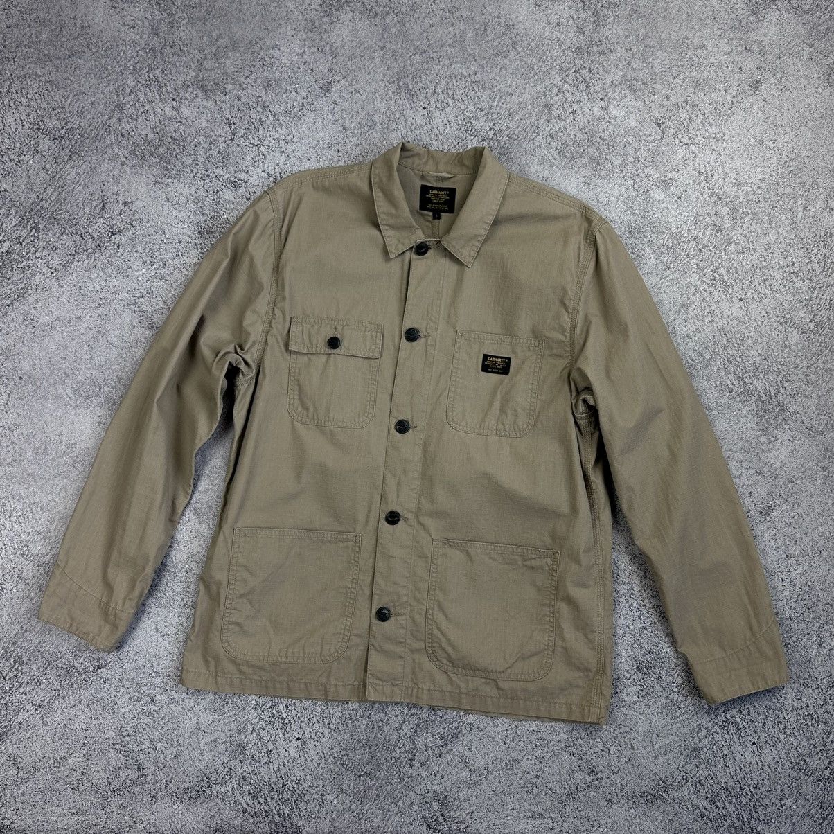 Carhartt Carhartt WIP Michigan Shirt Jacket Ripstop Overshirt Jacket Size US L / EU 52-54 / 3 - 1 Thumbnail