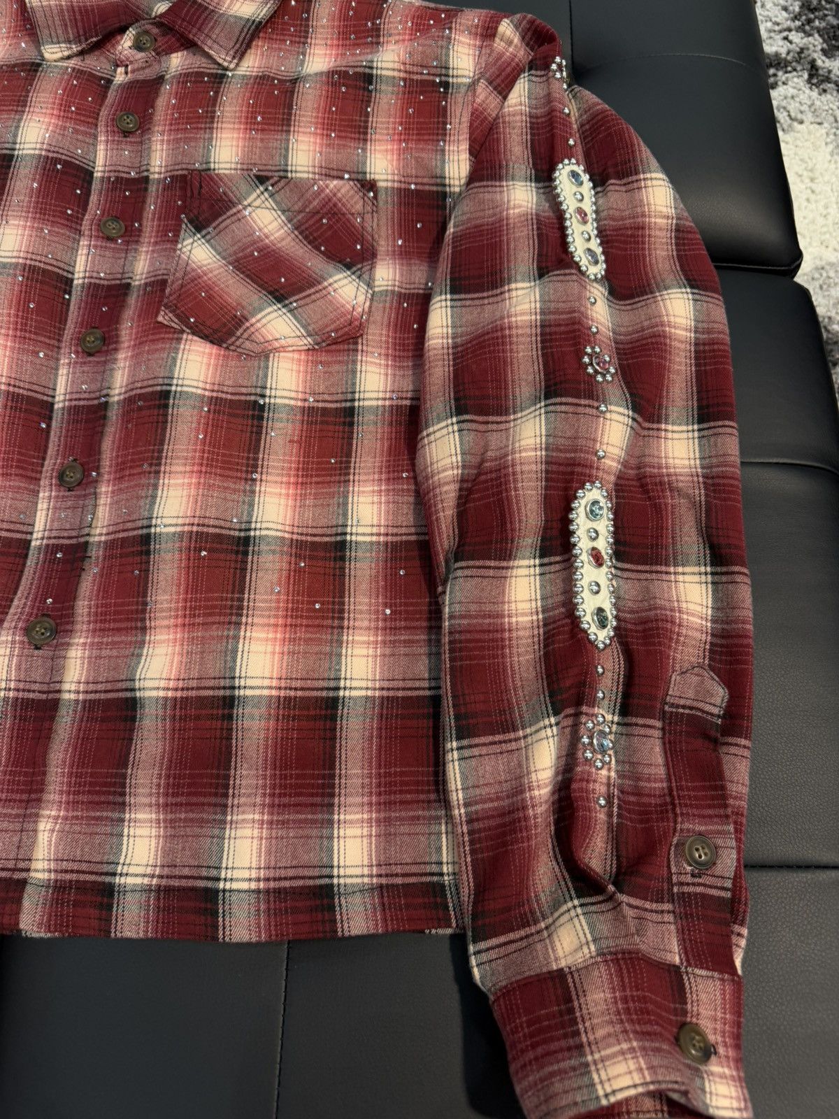 Other Size M - JP Sorrow Rhinestone Flannel Red Size US M / EU 48-50 / 2 - 3 Thumbnail