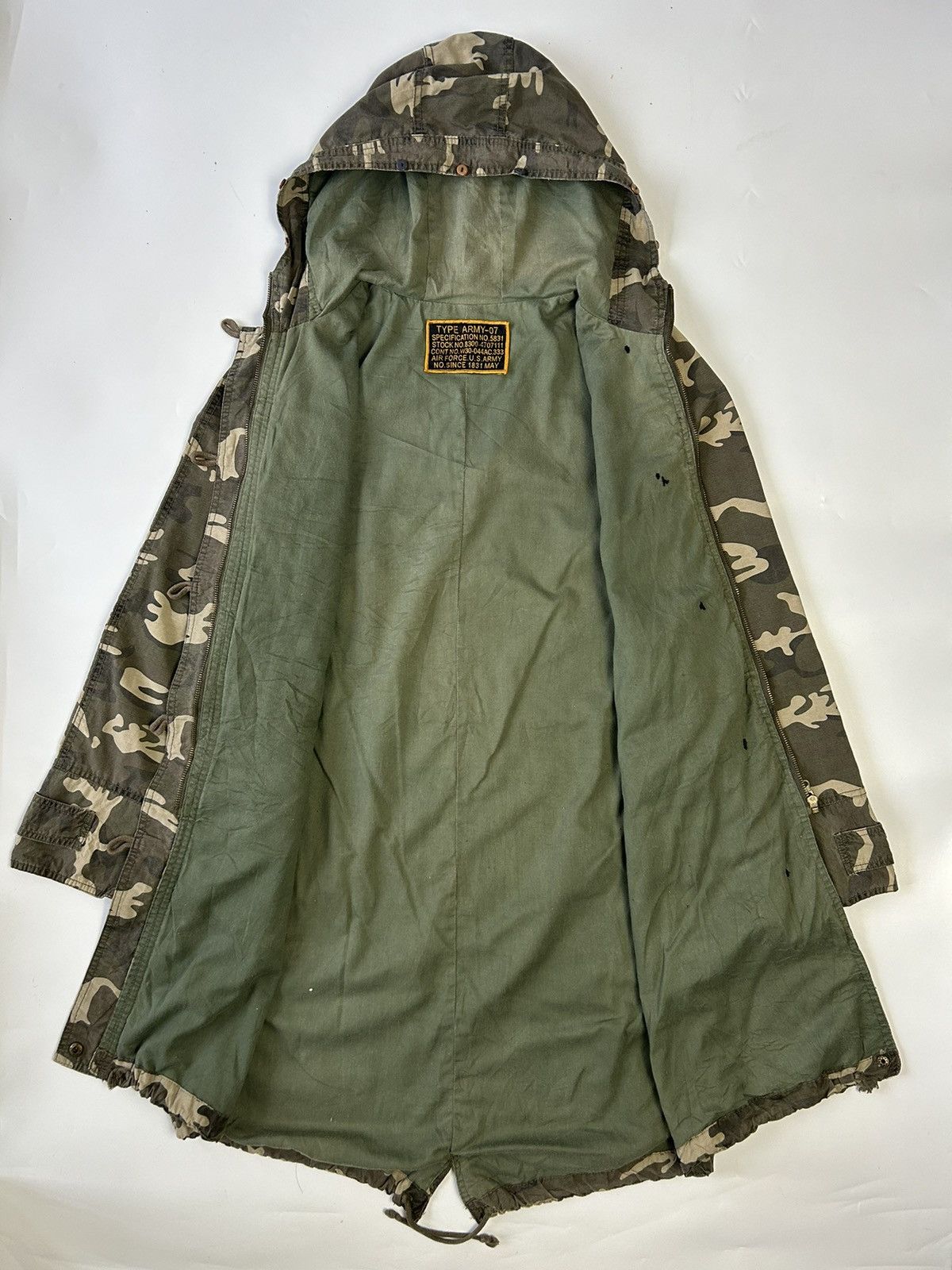 Vintage U.S ARMY AIR FORCE MULTI POCKET PARKA JACKET Size US M / EU 48-50 / 2 - 2 Thumbnail