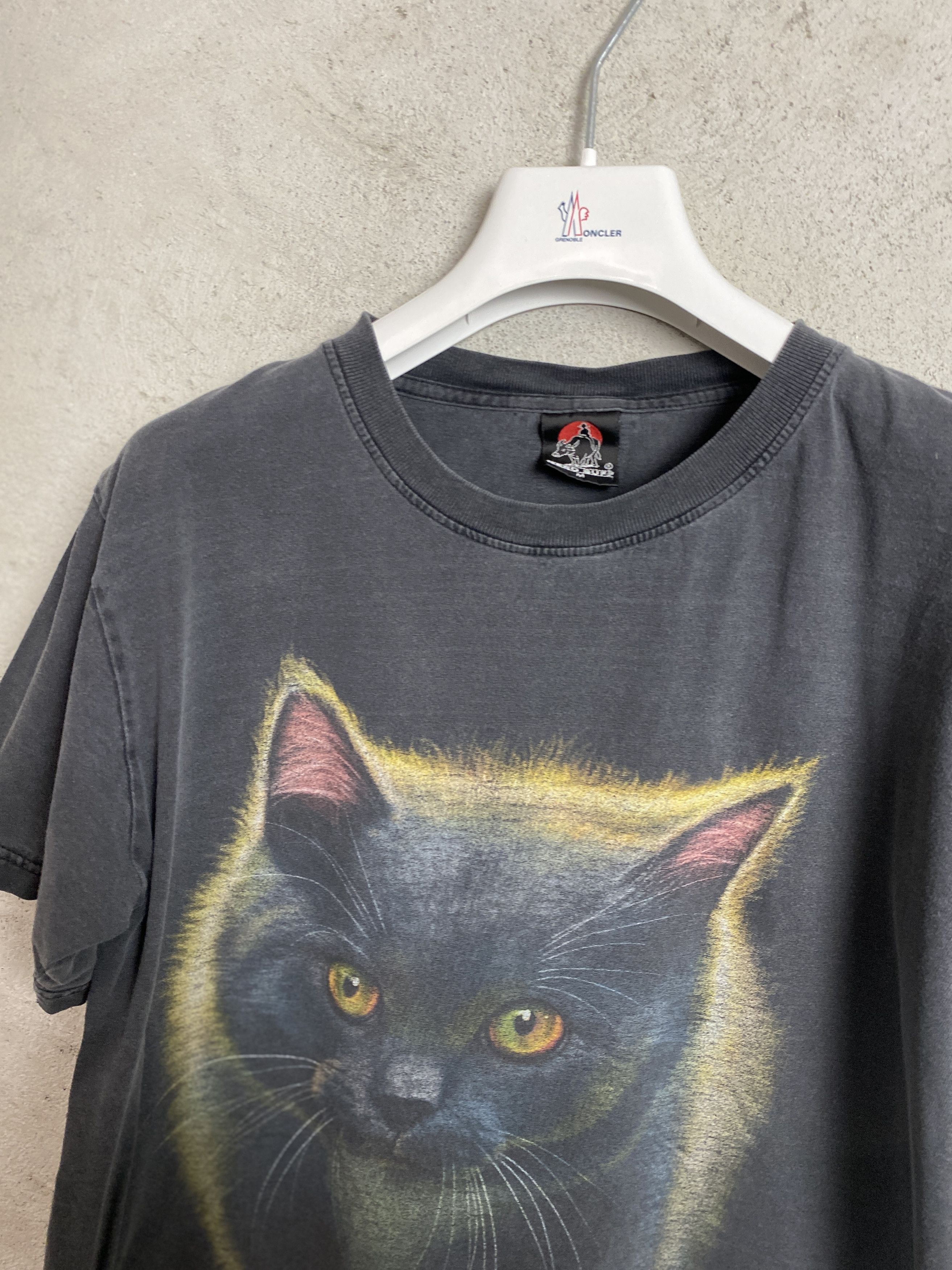 Vintage Vintage cat kittie printed t-shirt tee Size M / US 6-8 / IT 42-44 - 2 Thumbnail