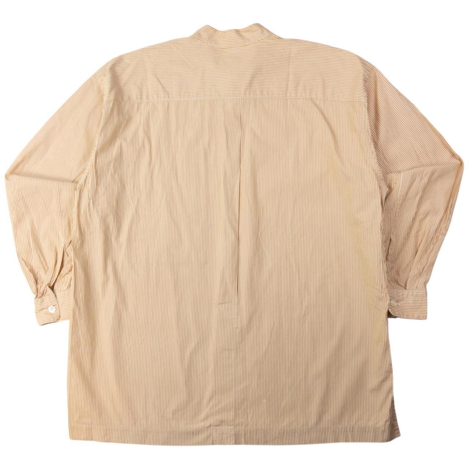 Issey Miyake Vintage Issey Miyake Striped Long Sleeve Shirt Size M Size US M / EU 48-50 / 2 - 2 Thumbnail
